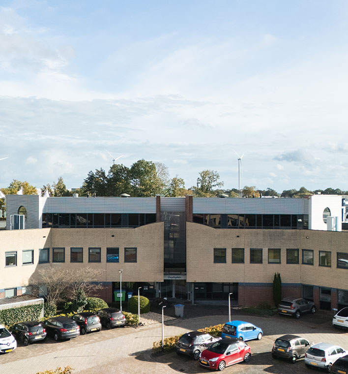 Hoofdkantoor luchtfoto