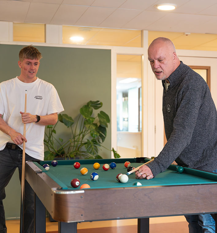 Woonlocatie biljarten