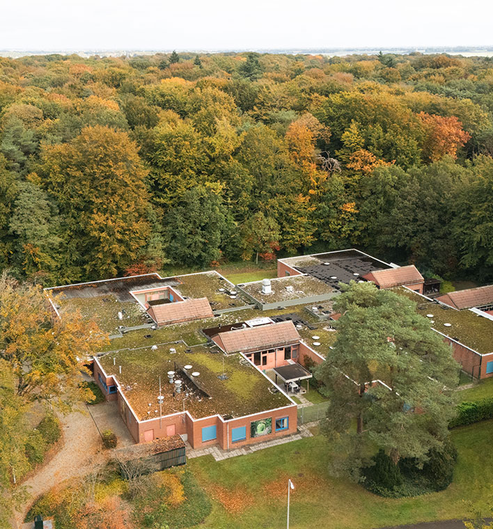 Woonlocaties luchtfoto